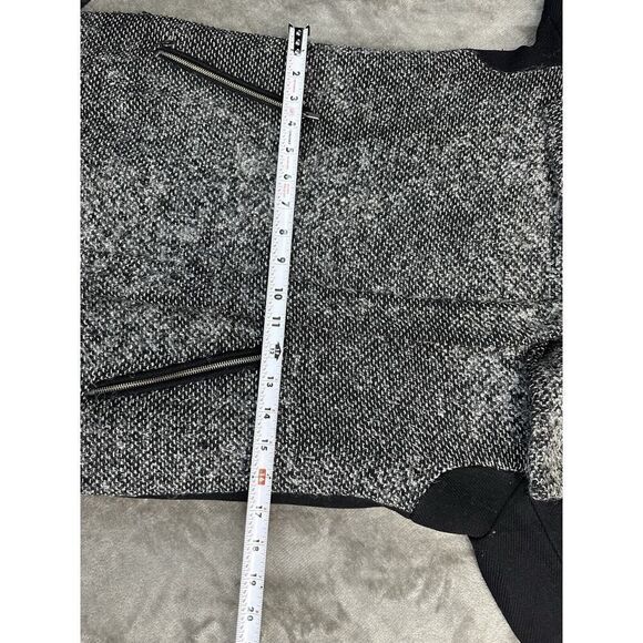 Diane Von Furstenberg Lulu Tech Boucle wool blend Long Jacket coat sz 6 - Picture 12 of 16